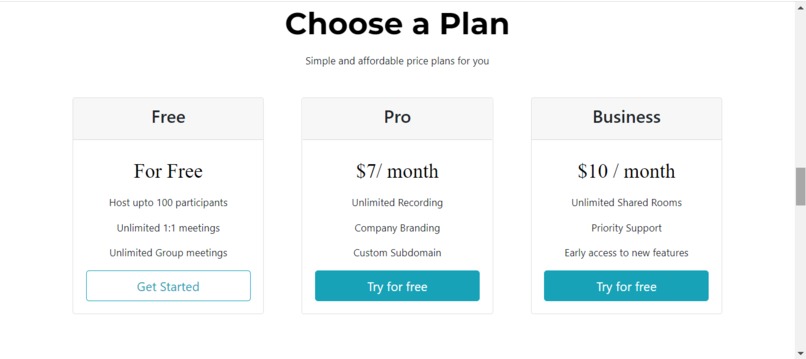 VConferencing – screenshot 2
