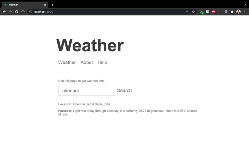 WeatherApp-Api – screenshot 1