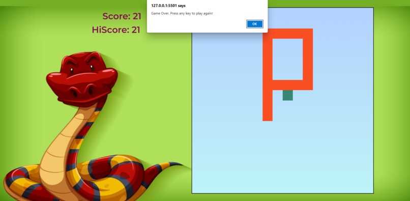 Snake Game  – screenshot 2