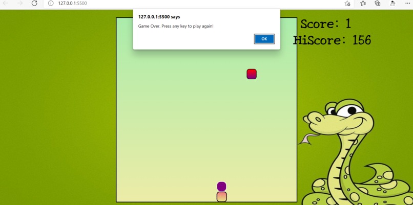 Snake Game – screenshot 1