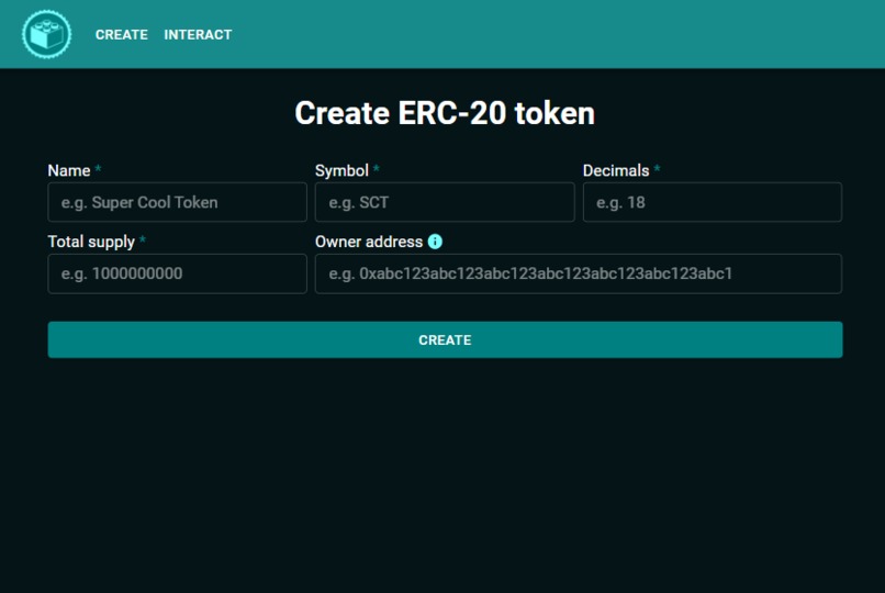 Aurora Token Factory – screenshot 2
