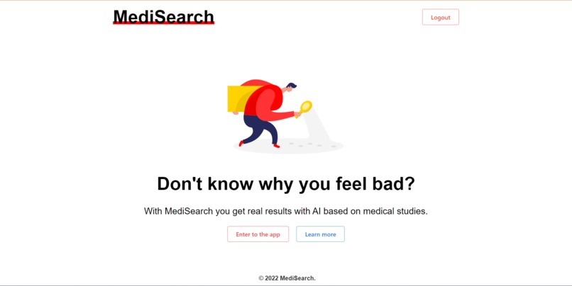 MediSearch – screenshot 1
