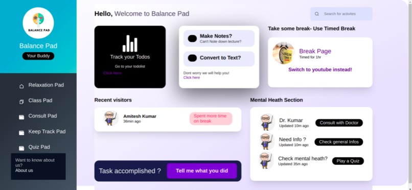 Balance Pad – screenshot 2