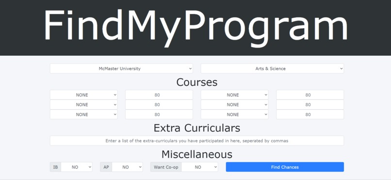 FindMyProgram – screenshot 1
