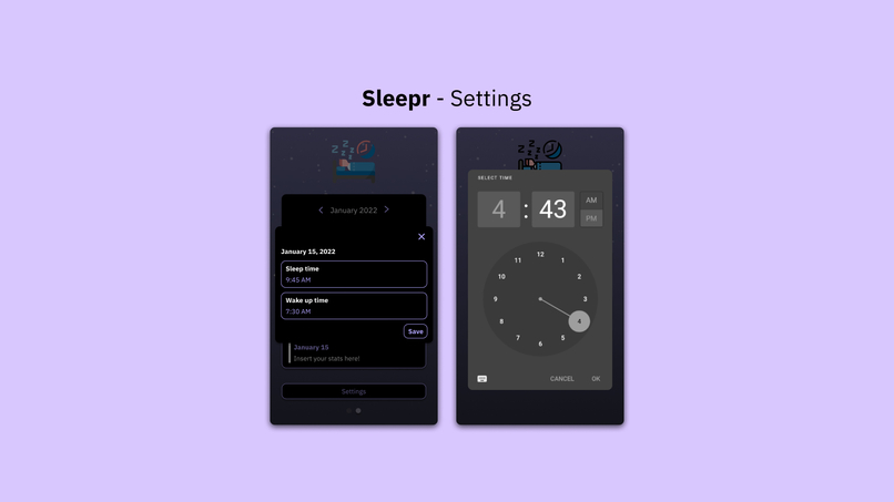 Sleepr – screenshot 3