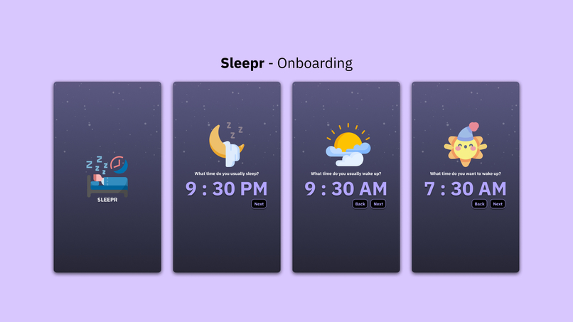 Sleepr – screenshot 1