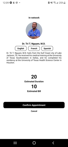 RapidCare – screenshot 2