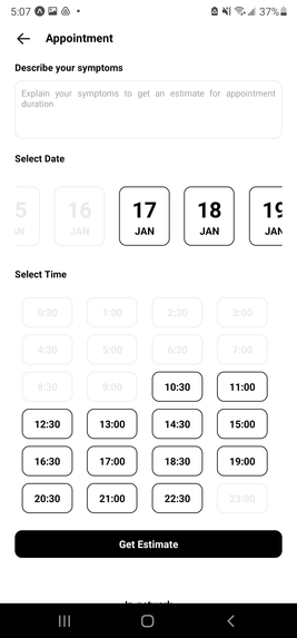 RapidCare – screenshot 1