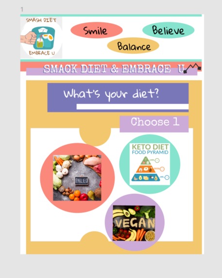 Smash Diet, Embrace U  – screenshot 2