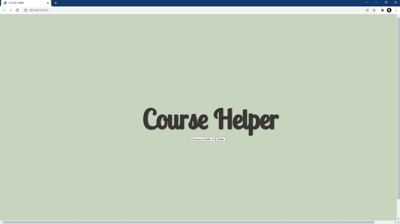 Course Helper – screenshot 1