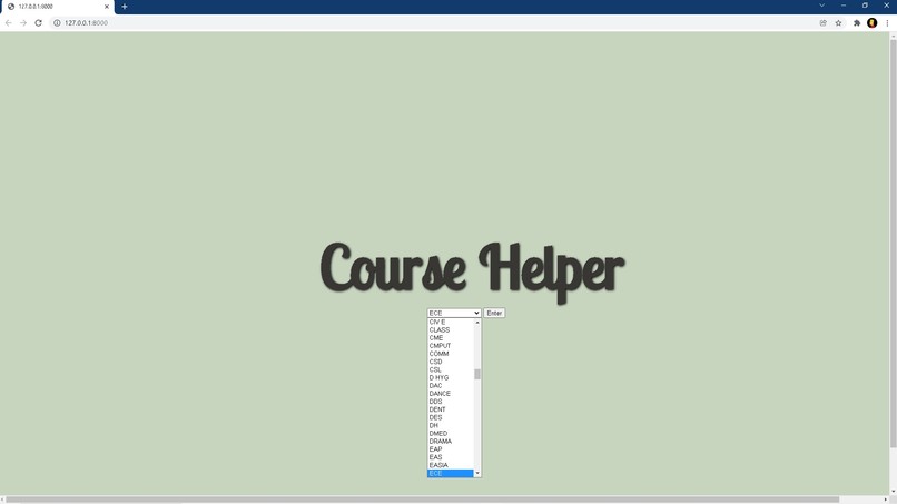 Course Helper – screenshot 2