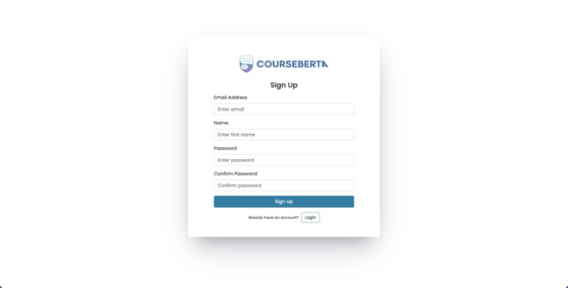 Courseberta – screenshot 2