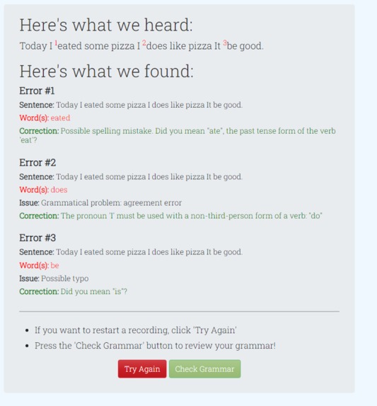 GrammarParrot – screenshot 4