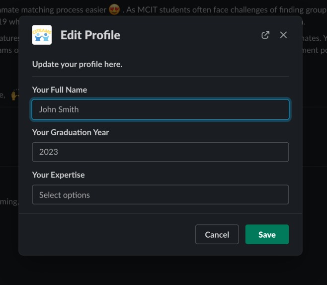 CITeams – screenshot 4