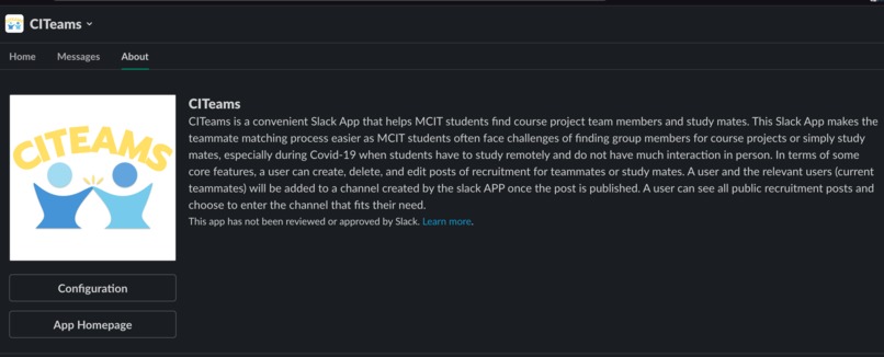 CITeams – screenshot 6