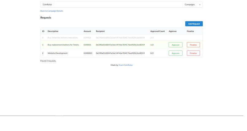 CoinRaise – screenshot 5