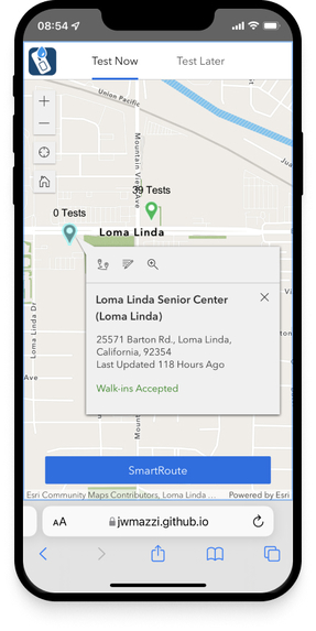 TestRouter – screenshot 6
