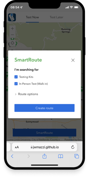TestRouter – screenshot 7