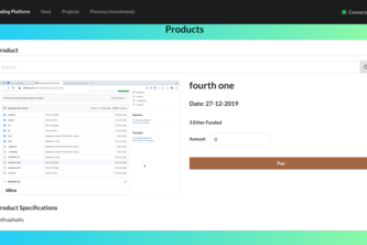 Crowd Funding Powered By Blockchain