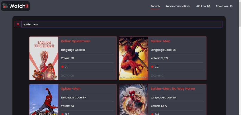 Watchit – screenshot 2