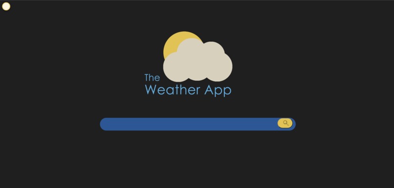 The Weather App – screenshot 2