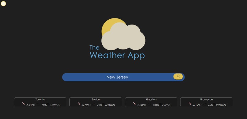 The Weather App – screenshot 7