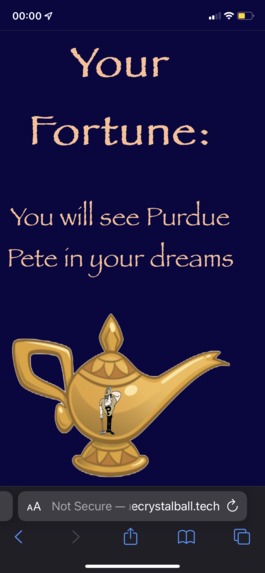 Purdue Crystal Ball  – screenshot 2