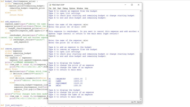 Bromine Budgeting – screenshot 2