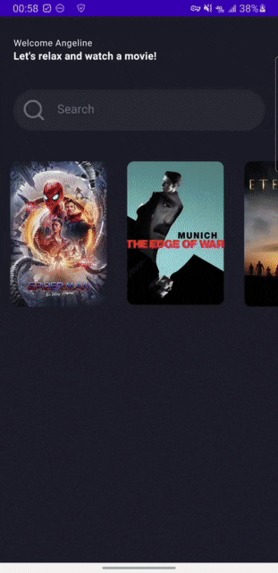 Trending Movie App – screenshot 1