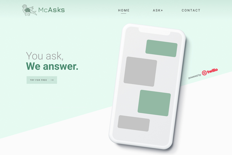 McAsks – screenshot 2