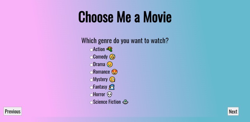 Choose Me a Movie – screenshot 2