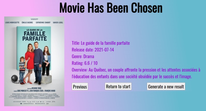 Choose Me a Movie – screenshot 5