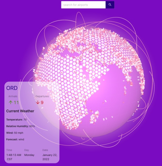 GlobeFlights – screenshot 1