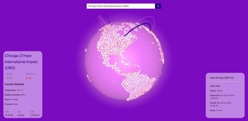 GlobeFlights – screenshot 3