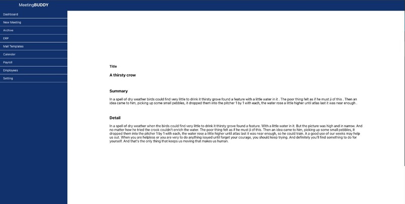 Meeting Buddy – screenshot 6