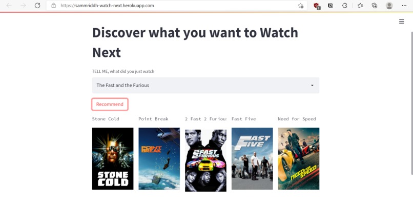 Watch Next – screenshot 1