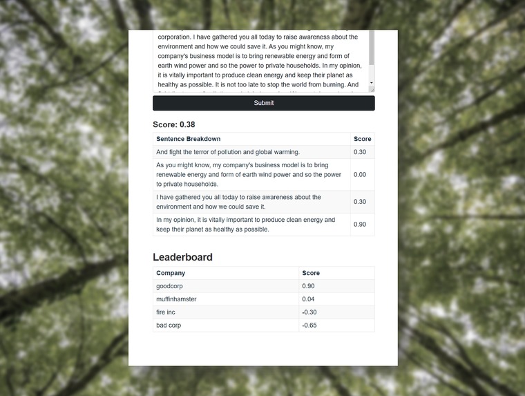 WeLikeTheSpeech – screenshot 2