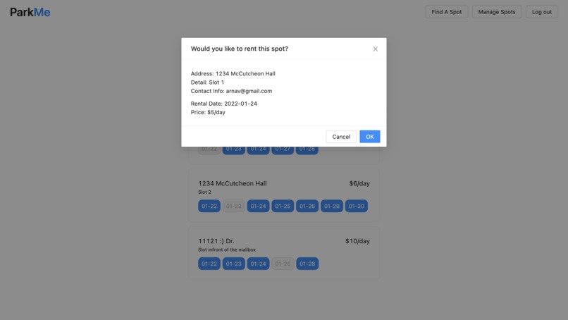 ParkMe – screenshot 4