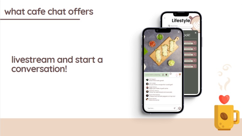 cafe chat – screenshot 2