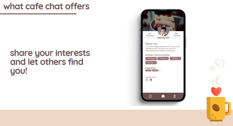 cafe chat – screenshot 3