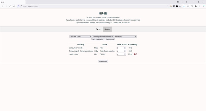 Gr.in – screenshot 1