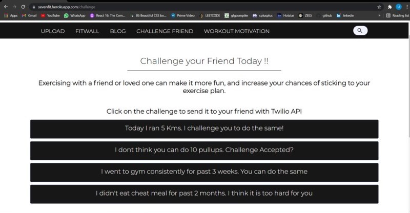 SevenFit – screenshot 3