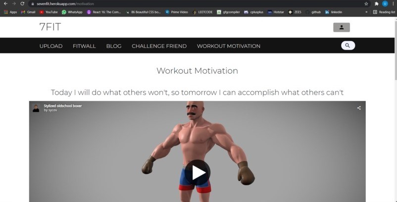 SevenFit – screenshot 4