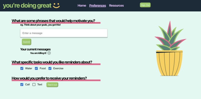 You're Doing Great – screenshot 1