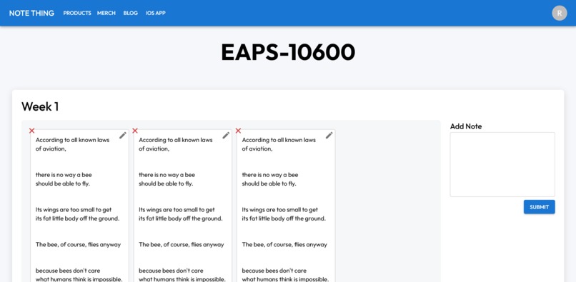 Note Thing – screenshot 4