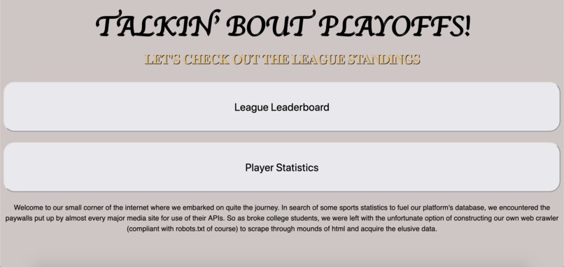 Talkin' Bout Playoffs – screenshot 1