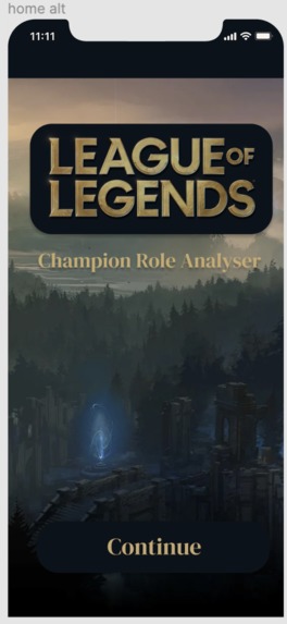 Game character search – screenshot 1