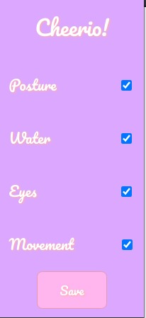 Cheerio – screenshot 2