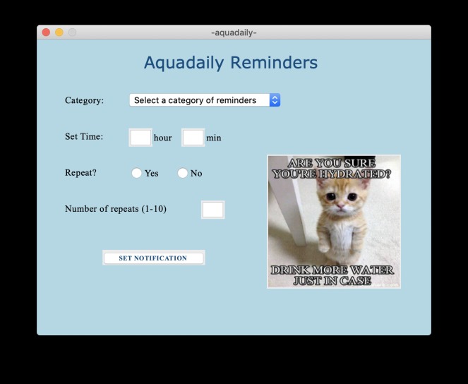 Aquadaily – screenshot 2