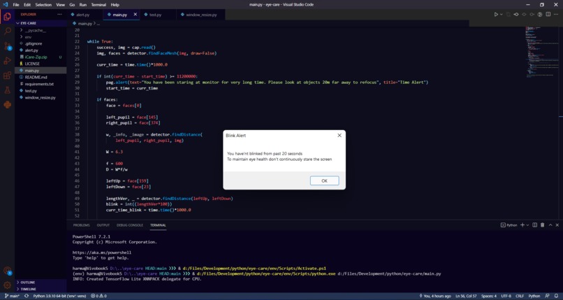 iCare – screenshot 2